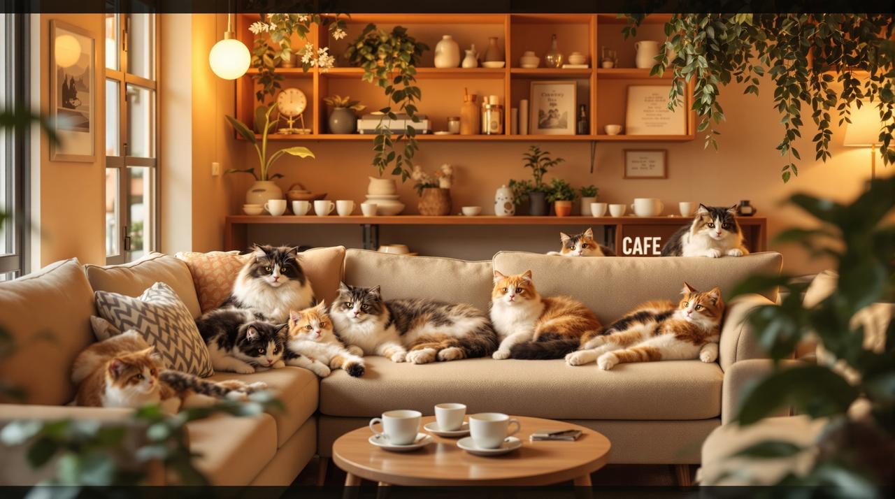 猫咪咖啡店 · 治愈系日常